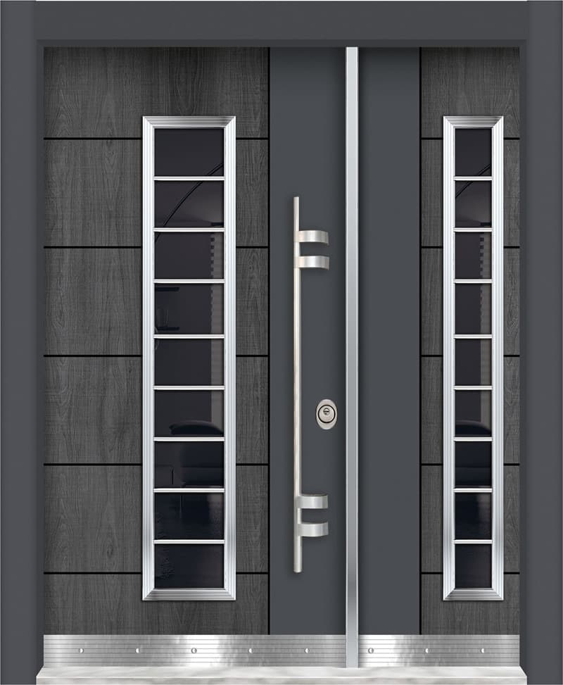 Anthracite Luxury Villa Door