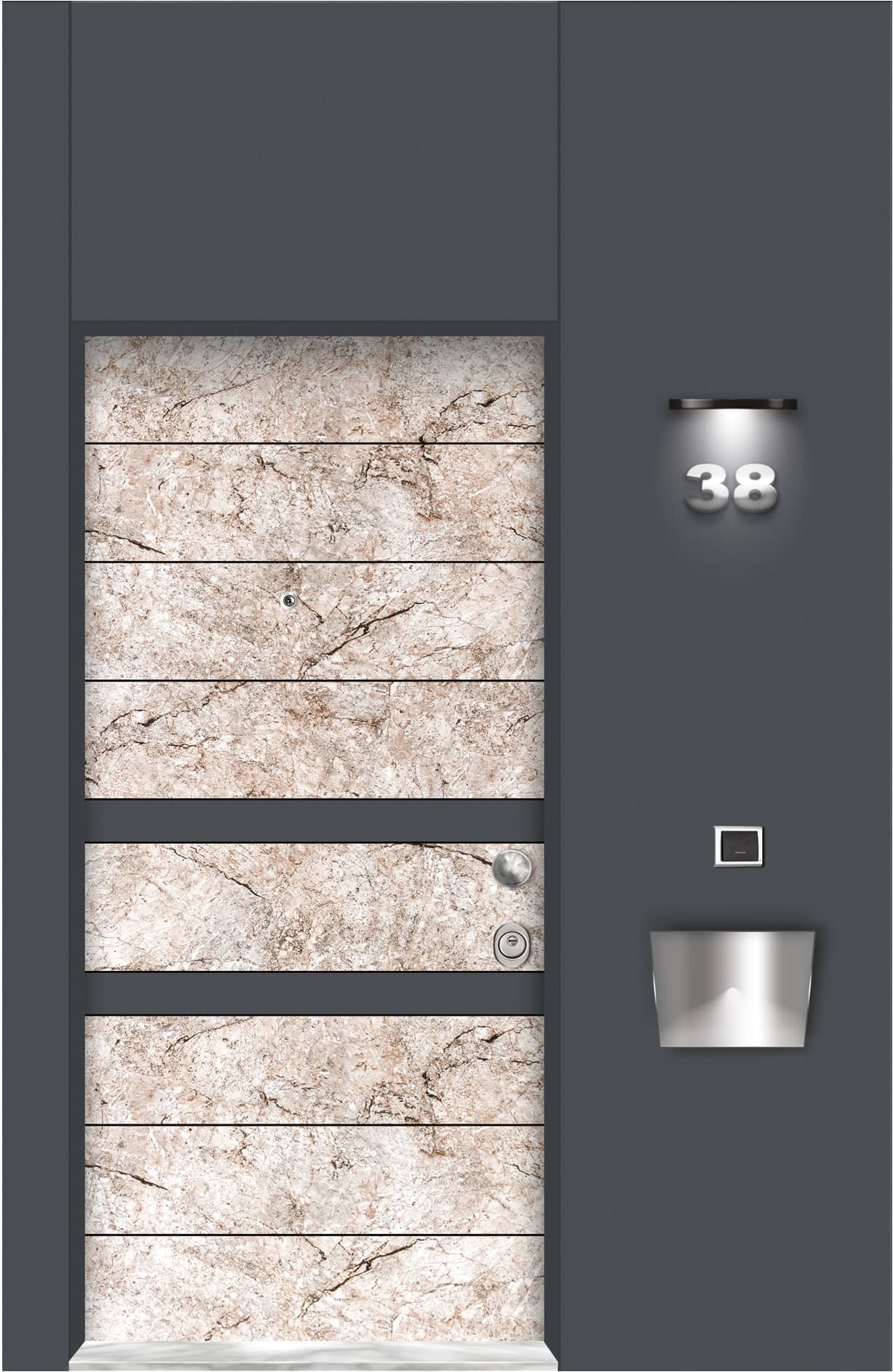 Apartment Entrance Door Building Door