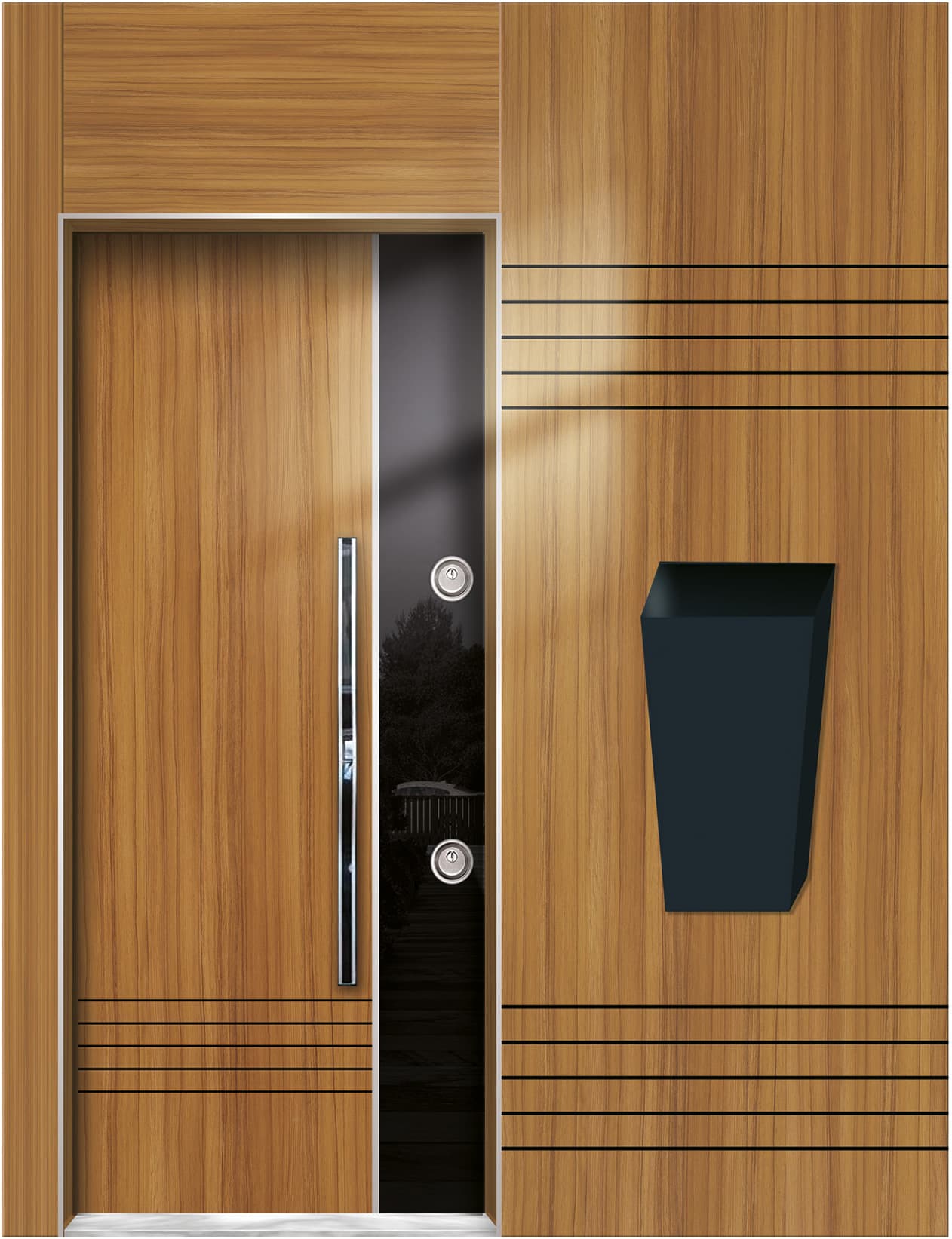 Luxury Building Entrance Door