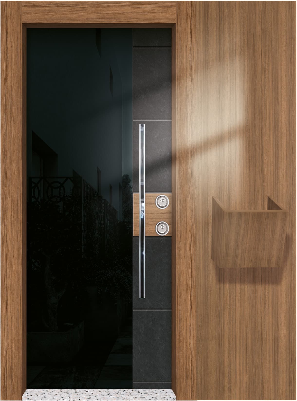 Modern Apartment Entrance Door