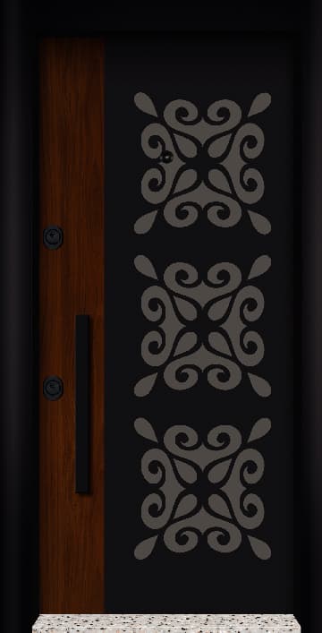 Anthracite Steel door