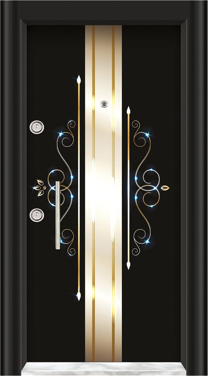 Steel Door Relief Model